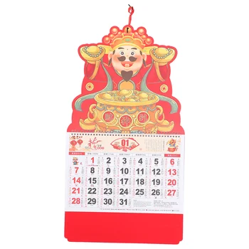 2024 Aasta Lohe Seina Kalender Hiina Stiilis Õrn Rippuvad Igapäevased Paber Majapidamis-Kontor