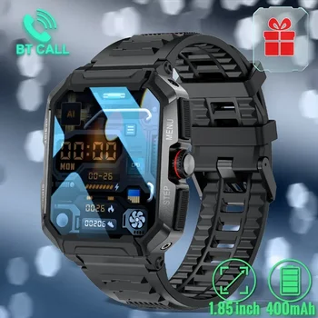 2024 Uus Smart Watch Meeste Karm Sõjaline Ip68 Veekindel Kellad Bluetooth Kõne 1.85