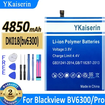 4850mAh YKaiserin Asendamine Aku DK018 (bv6300) jaoks Blackview BV6300 Pro BV6300Pro Bateria