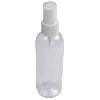 50TK 100 Ml Läbipaistev Plastik Parfüümi Pihusti Väike Mini Tühi Spray Korduvtäidetavaid Pudel Reisi Pudelite Komplekt
