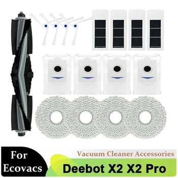 Asendamine Tarvikud Ecovacs Debot X2 / X2 Pro / X2 Omni Robot Vaakumi Peamised Pool Harja Filter Mop Lapid Tolmu Kott
