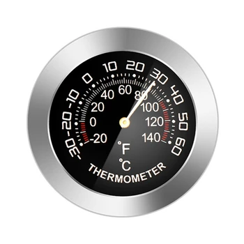 Auto Termomeeter Hygrometer Mini Dial Tüüp Analoog Niiskus, Temperatuur Arvesti