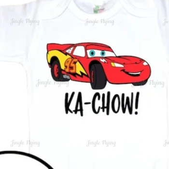 Autod, Välk Luksus Beebi Bodysuit Väikelapse Tee Ka Chow Eel Kahanenud Väikelapse Vastsündinud Kingitus