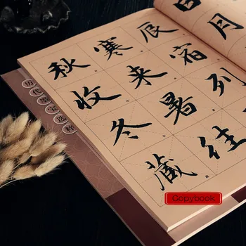 Copybooks Caligrafia Zhao Stiilis Regulaarselt Skripti Kopeerimine Raamat Hiina Tuhat Iseloomu Klassikaline Kalligraafia Juhendaja
