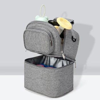 Emme Kott Kokkuklapitavad Suure võimsusega Kerge Portable Folding Võrevoodi Voodi Beebi Seljakott Naine Emme Outting Kott Muumia Kott