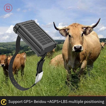 Globaalse Universaalne Veis Ja Lammas, Hobune GPS Lokaator Pet Anti-Kaotatud Seadme Päikese GPS Pühendatud Lokaator Lihtne Kasutada