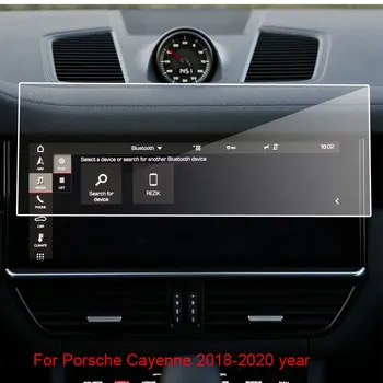 Karastatud Klaas Porsche Cayenne 2011 2012 2013 2014 2015 2018 2019 2020 GPS Navigatsioon Ekraan Kaitsja Katab kaitsekile
