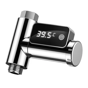 LED-Ekraan Vee Kraan Showerhead Temperatuuri Näidik 5℃-85℃ Vanni Termomeeter Vee Temperatuuri Mõõtja Monitor