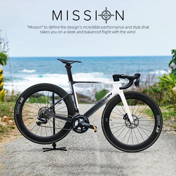 LEXON Mission Carbon Road Raami ketaspidur Täielikult Peidetud Kaabli Liin Bike Frameset Thru Telje T1000 Tuli 12*142 Jalgratta Raamid