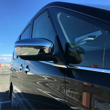 Näiteks Nissan Serena 2016 2017 2018 2019 ABS Plastikust Pool Ust Rearview Mirror Cover Trimmib Auto Välisilme Tarvikud