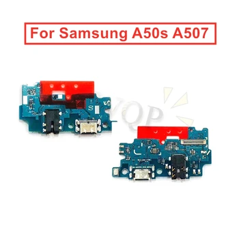 Samsung Galaxy A50S A507 USB-Pordi Laadija Dock Connector PCB Pardal Lindi Flex Kaabel Laadimine Sadamas Osa Asendamine