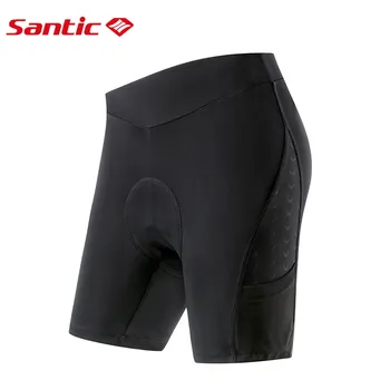 Santic Naiste Rattasõidu Püksid Jaoks MTB Põrutuskindel 4D Polsterdatud Bike Shorts Jalgrattaga Jalgratta Püksid
