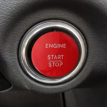 Start-Stopp-Nupp Lihtne Paigaldamine Lükake Nuppu Start Auto Mootori Start Nupp