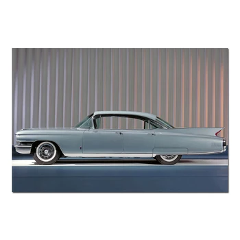 Sõiduki Plakat 1960. Aasta Cadillac Fleetwood Kuuskümmend Erilist Klassikaline Auto Pildi Lõuendile Printida Seina Maali Kunst Kodus, Tuba Decor