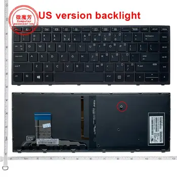 USA UUS must klaviatuur HP ZBOOK Studio G3 inglise Backlit