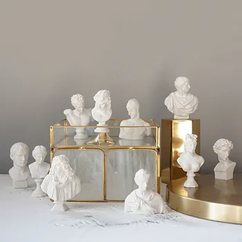 Vaik Kuju Kodu Decor, Euroopa Figuriin Skulptuur, Ruumi Kaunistamine, Kaasaegse Kunsti Iseloomu Mudel, Mini Kaunistused