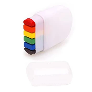 Vikerkaar Näomaalingud Stick Kere Värvi Pigment Pen Päevavalgus Kriit Pestav