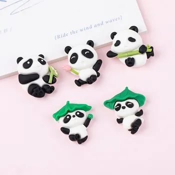 ZOCDOU 10 Tükki Cartoon Panda Väike Kuju Vähe Figuriin Käsitöö Joonis Ornament Miniatuurid
