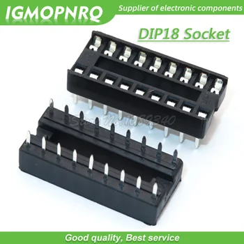 10tk 18 Pin DIP SIP IC-Pistikupesad Adapter Jootma Tüüp Uute Originaal-Tasuta Shipping