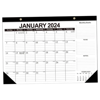17 X 12 Tolline Alates Jan. 2024 - Juuni 2025 Igakuine Planeerija 2024 18 Kuu Seina Kalender Kalender