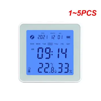 1~5TK Tuya Smart Temperatuuri ja Niiskuse Andur Targa Kodu Sise-Hygrometer Termomeeter SmartLife APP Töötab Alexa