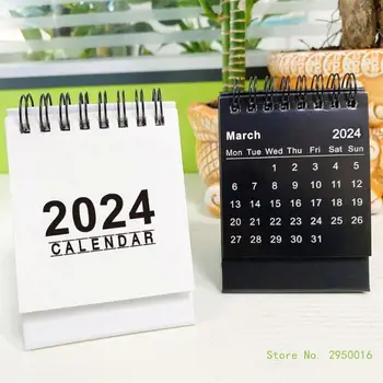 2024 Laua Kalender Home Decor Kaunistused, Ameti Töötajate ja Üliõpilaste Nädala Numbrit Alalise Kalendrid