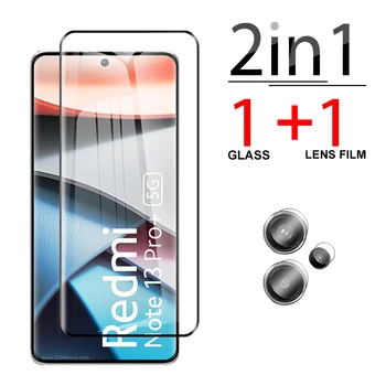 2in1 Jaoks Xiaomi Redmi Lisa 13 Pro Plus 5G 20D 3D Kaardus ekraan kaitsja Redmi note13pro pluss 6.67 tolli Kaamera Klaas