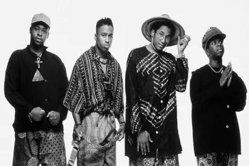 A Tribe Called Quest, Ameerika Hip-Hop-Tärni Laulja Silk Plakat Seina Kleebis Teenetemärgi Kingitus