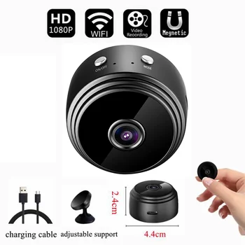 A9 Mini Kaamera Turvalisuse Kaamera Wireless Outdoor Indoor 720P HD WiFi Kaamerad Home Video Security liikumistuvastus Audio Monitor