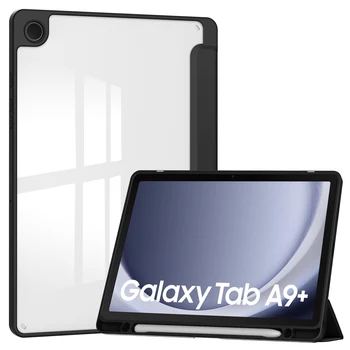 Case for Samsung Galaxy Tab A9 S9 FE Plus Ultra SM-X110 X210 X510 X610 X710 X810 X910 S6 Lite 10.4 A8 10.5 X205 X200 Smart Cover