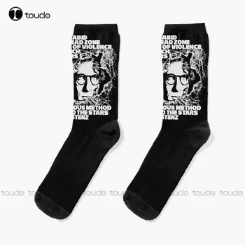 David Cronenberg Valged Sokid Meeste Sokid Suurus Personaliseeritud Custom Unisex Täiskasvanud Teismeliste Noorte Sokid Street Rula Sokid Naljakas Kunst