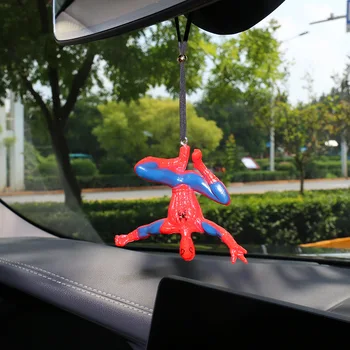 Disney Anime Ämblikmehe Auto Ripats Tarvikud Decor Filmi Super Kangelane Joonis Auto Rearview Mirror Rippuvad Kaunistused Interjöör
