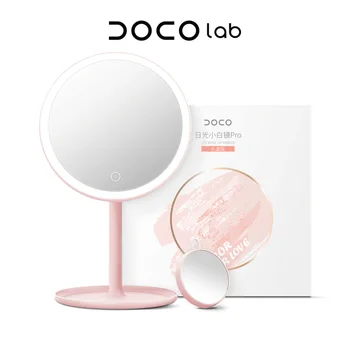 DOCO LED Kosmeetiline Peegel Kerge Meik Astmevaba Dimmer Ultra Clear Ilu Tabel Peeglid Varustatud 5x Luup vaakumfiltreeritakse
