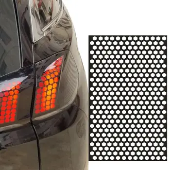Esitulede Taillight Tint Wrap Kärgstruktuuri Tüüp Decal Auto Tagumised Tagatuled Lamp Mood Kleebised Teenetemärgi Wrap Film Auto Välisilme