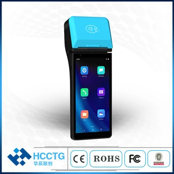 Hulgi-4G/3G/2G Bluetooth Android 11.0 1D/2D/QR-Kood, kassaaparaadi Masin POS Süsteemide termoprinteri Restoran Z500