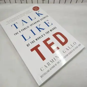 Inglise versiooni raamat rääkida nagu TED; 9 Avaliku Spe