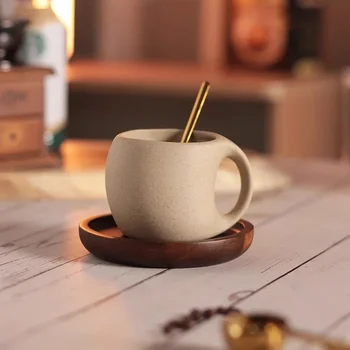 Keraamilised Põhjamaade Kohvi Tassi Latte Art Käepide Jaapani Korduvkasutatavad Tee Tassi Tüdrukud Espresso Kaasaskantav Taza Ceramica Tee Tassi Komplekti