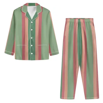 Kevadel / Suvel komplekti Uus pikkade varrukatega püksid daamid pidžaama sobiks 3XL pluss suurus pikk Sleepwear naiste home Nightwear
