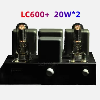 LaoCao LC600+ 211 ühe otsaga puhast A-Klassi vaakum toru võimendi, võimsus 20W*2 (1 KHZ, 10% moonutuse) müra 1.5 mV