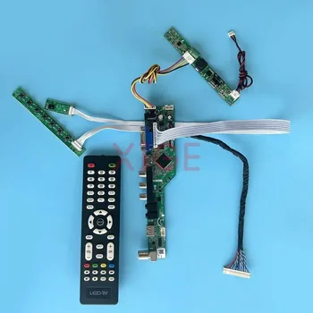 LCD Ekraan Juht Pardal Sobib HSD190MEN6-A00 M170ETN01.1 USB+AV+HDMI+VGA-Kit-DIY-TV Analoog Signaali 30-Pin LVDS Paneel 1280*1024 19
