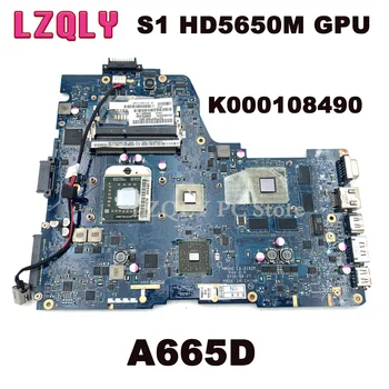 LZQLY Toshiba Satellite A665D LA-6192P K000108490 Sülearvuti Emaplaadi Socket S1 HD5650M GPU Tasuta CPU Peamine Juhatus