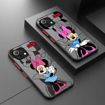 Matt Puhul Xiaomi Poco X3 NFC X5 Pro 11 Lite 11T F3 X4 M5 9T 12 13 12X C51 C50 Raske Funda Telefoni Kate Disney Minnie Mouse