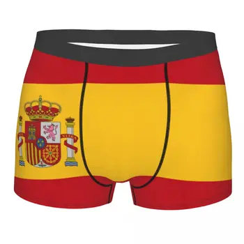 Meeste Mood Lipp Hispaania Aluspesu Hispaania Rahvuslik Boxer Püksikud Pehmed Lühikesed Püksid, Aluspüksid Aluspüksid