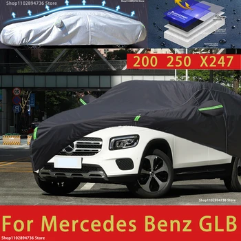 Mõeldud Mercedes benz GLB 200 250 X247 45 Auto Hõlmab lumekatte Päikesevarju Veekindel Tolmukindel Väljast must auto katta