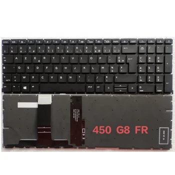 Prantsuse Taustvalgustusega Klaviatuur AZERTY HP ProBook 450 G8 / 455 G8 / 455R G8 / 650 G8 / 655 G8 / ZHAN66 Pro 15 G4 / HSN-Q31C FR