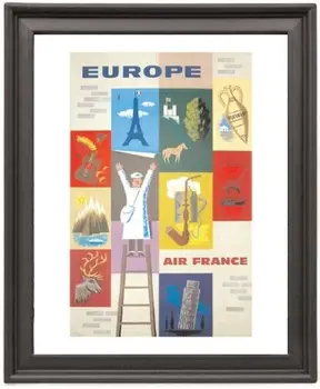 Raamitud Poster Euroopa Raam 16x12 cm Fotopaberile Printimine