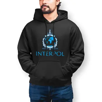 Rahvusvaheline Politsei Vabaaja Hupparit Unisex Oipc Icpo Interpoli Naljakas Topp Sügisel Streetwear Design Sviitrid Mõõdus Riideid