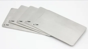 Roostevabast Terasest Tühi Metallist visiitkaartide Suurus 85*53mm Matt Harja Lõpeta - Paksus on 0,7 mm/1mm/1,5 mm/2mm/2,5 mm Saate Valida
