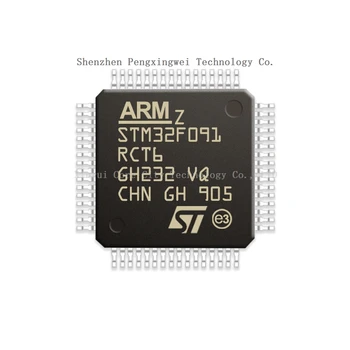 STM STM32 STM32F STM32F091 RCT6 STM32F091RCT6 Laos Algse 100% Uus LQFP-64 Mikrokontroller (MCU/MPU/SOC) CPU