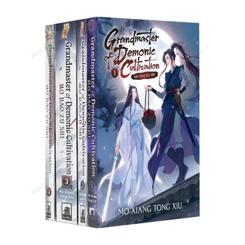 Suurmeister Demonic Kasvatamise Mo Dao Zu Shi Mahust.1-4 BL Fiction Raamatuid inglise keeles Edtion Suurmeister Demonic Kasvatamine